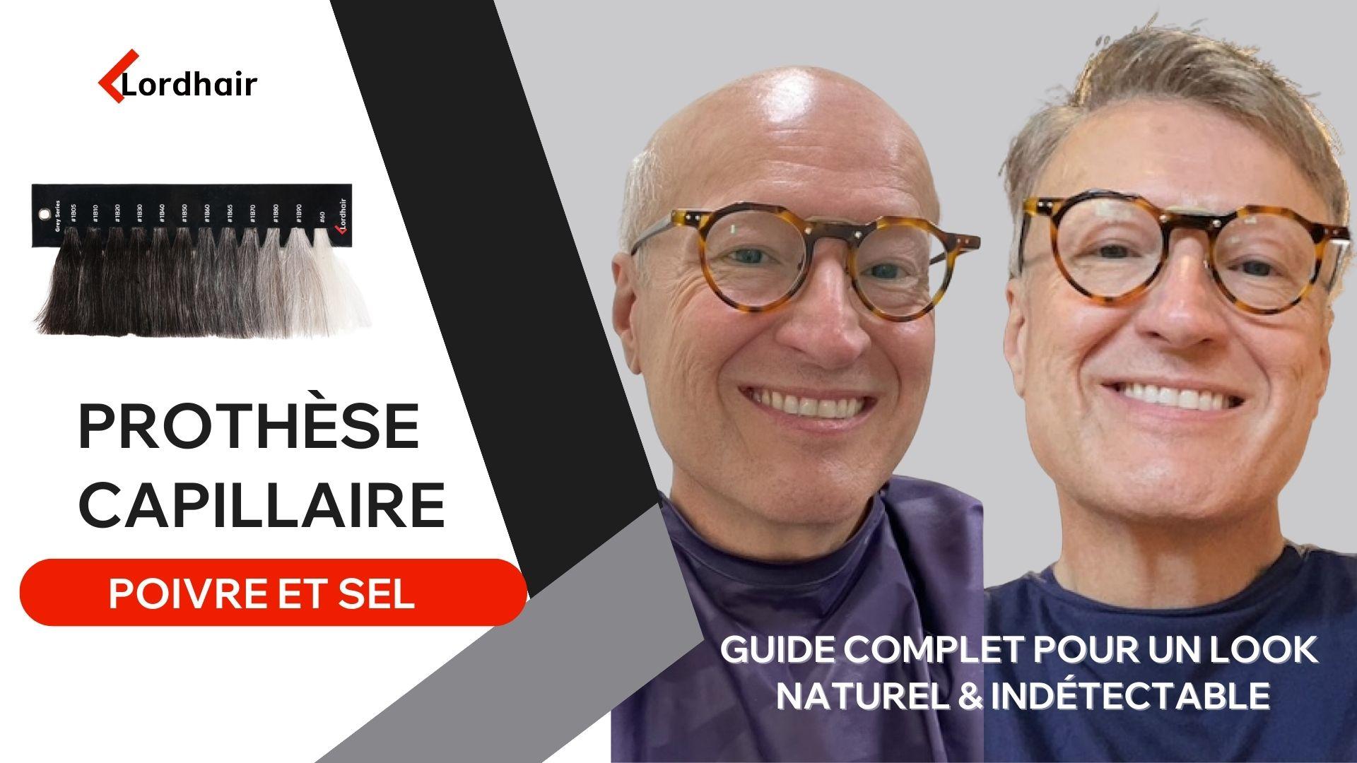 Prothèse Capillaire Poivre et Sel : Le Guide Complet pour un Look Naturel et Indétectable