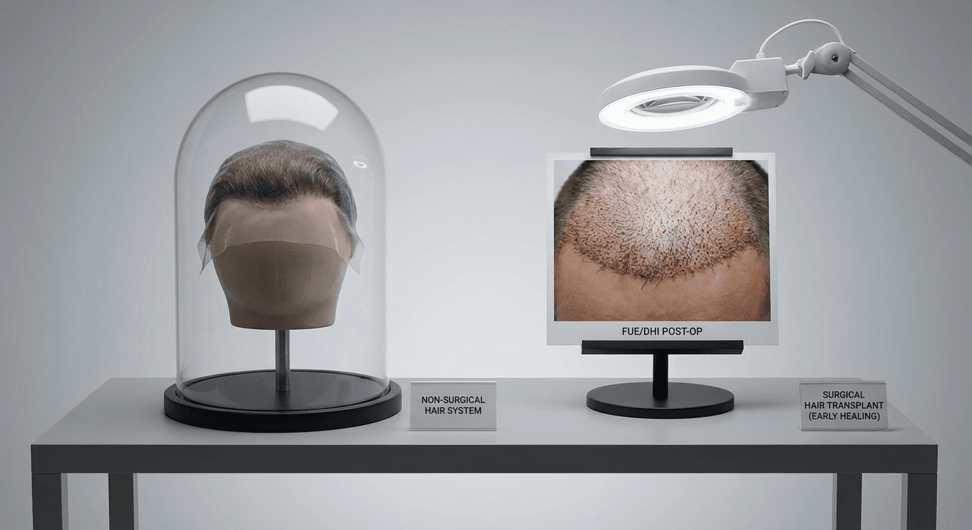 Prothèse capillaire homme vs greffe de cheveux : quelle solution choisir en 2026 ?