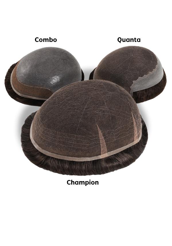 collection en peau complément capillaire hommes base en dentelle