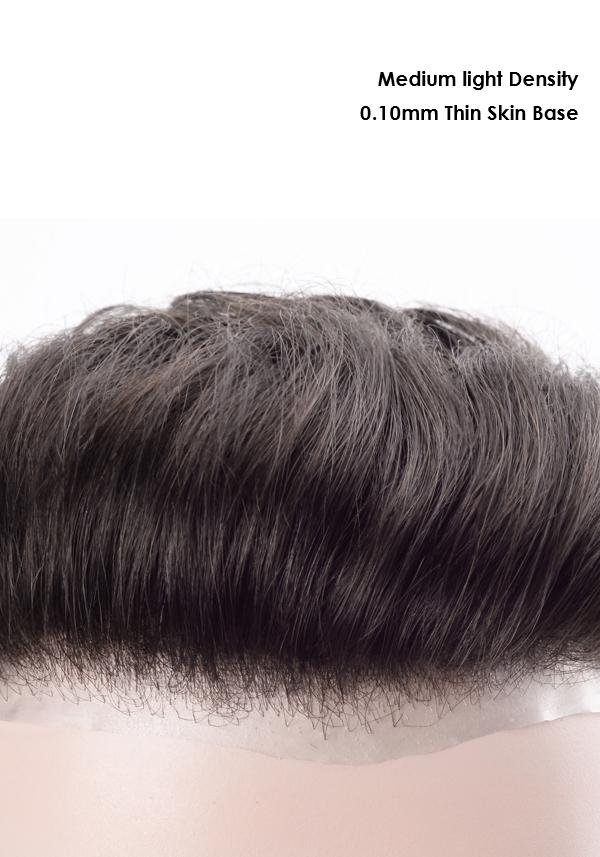 Postiche pour Homme en V-Boucle