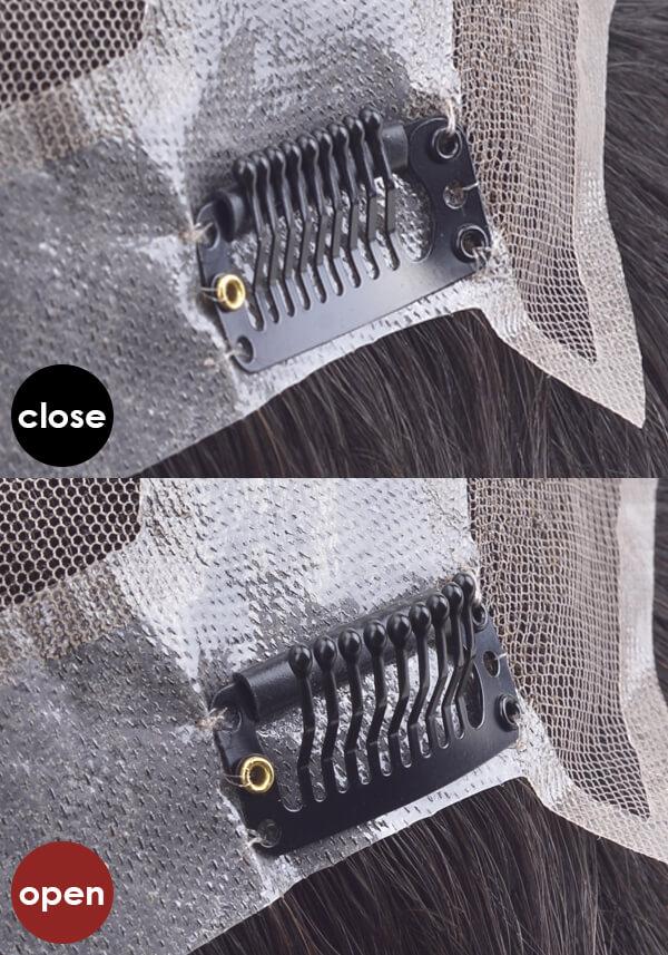 Système de coiffure à pince pour hommes