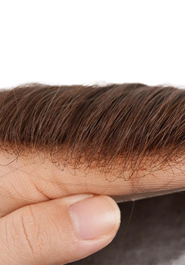 Combo-V |  Systèmes capillaires exceptionnels  à peau fine pour hommes avec dentelle française