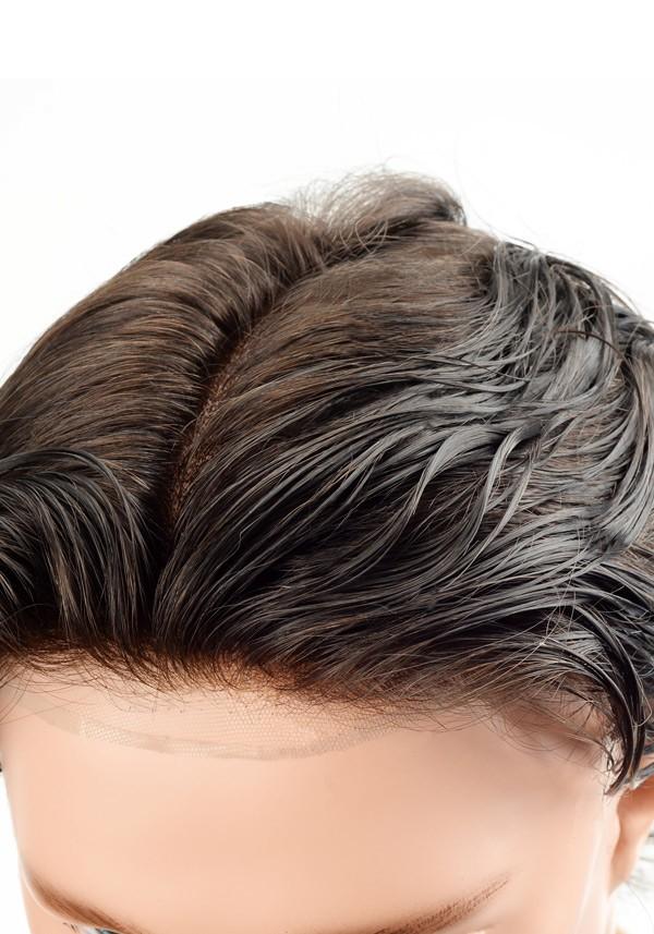 S8 perruque en French Lace en stock pour hommes 