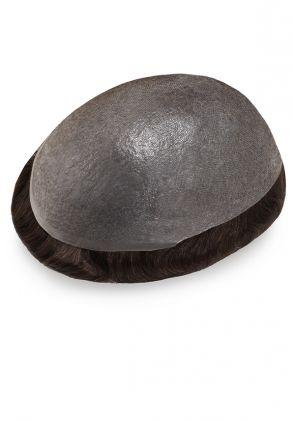 Translucide super mince base de peau sur tout, 0.08mm peau  Noeuds split single, cheveux v-boucle en ligne frontale