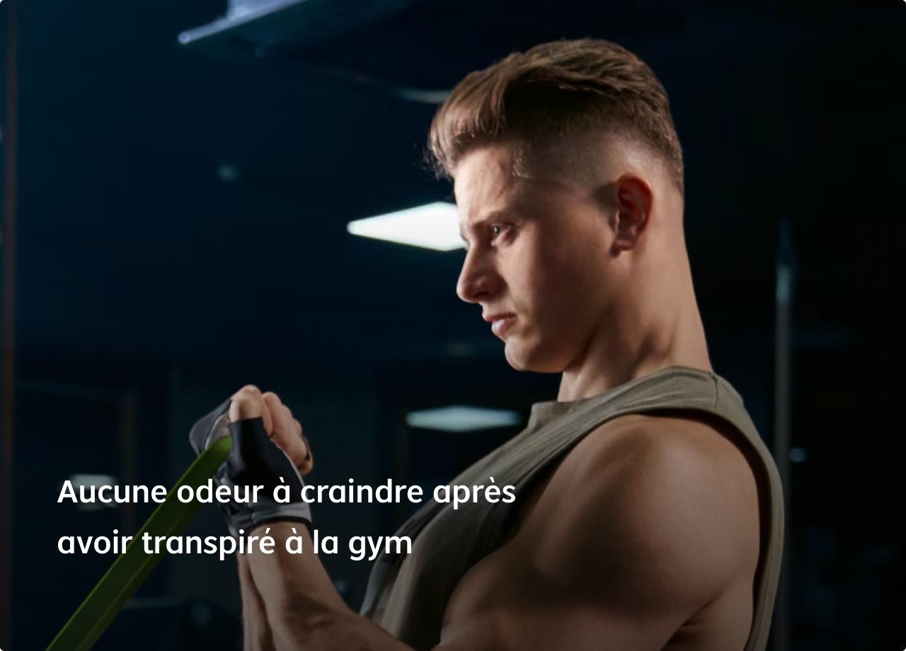 No Worries About Odor After Sweating at the Gym