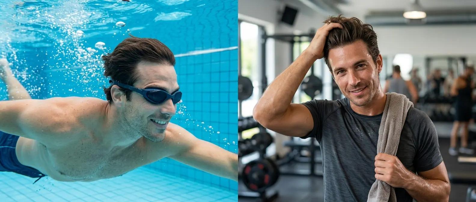 Sport, piscine et sommeil : la prothèse capillaire hommes résiste-t-elle à la vraie vie ?