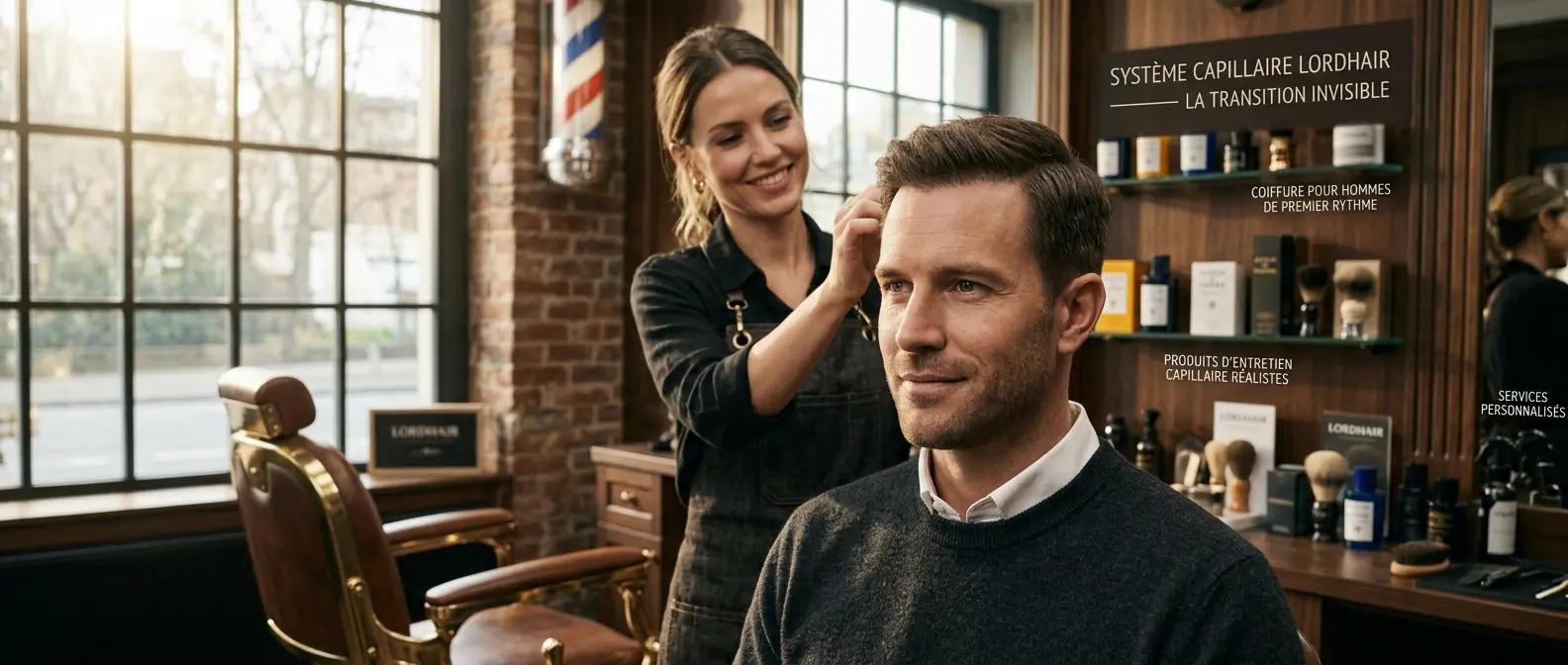 Est-ce que ça se voit ? Le secret du rendu naturel d'une prothèse capillaire hommes