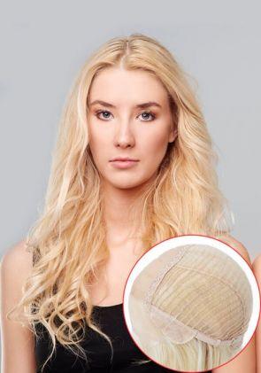 Perruque Femmes en maille avec top mono et devant en dentelle