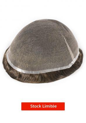 Transparent la base ultra-mince de la peau avec les cheveux en boucle en V ( la plus fine 0.03mm de la peau)