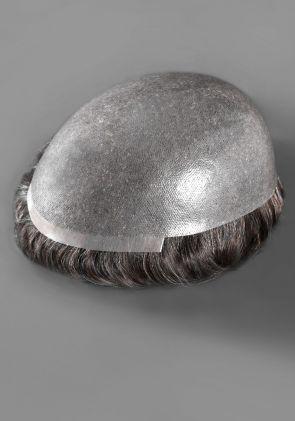 Toupet Homme En Peau Super Fine Densité 110%-120%