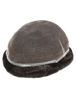 Prémium Base Antibactérienne Prothèse Capillaire Dentelle Française