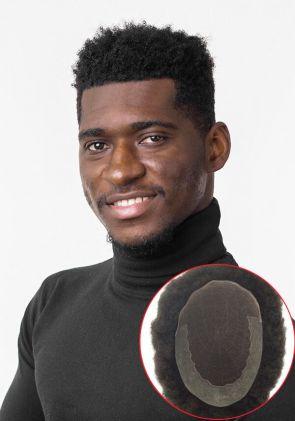 Dentelle française sur le dessus et le devant avec une fine peau transparente sur les côtés et le dos