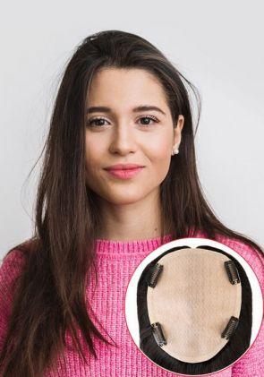 Base haute en soie avec une couche de dentelle en diamant