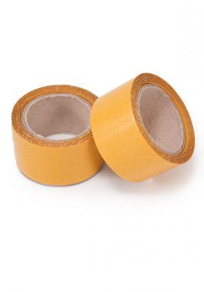 Rouleau de ruban adhésif transparent pour proothèse capillaire pour homme - 2,5 cm de large, 2,7 m de long