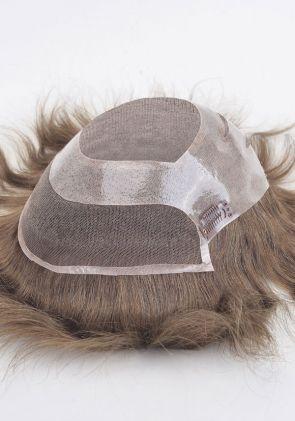 Le Système d'attache des cheveux avec un front en dentelle et un top Mono fin à peau fine