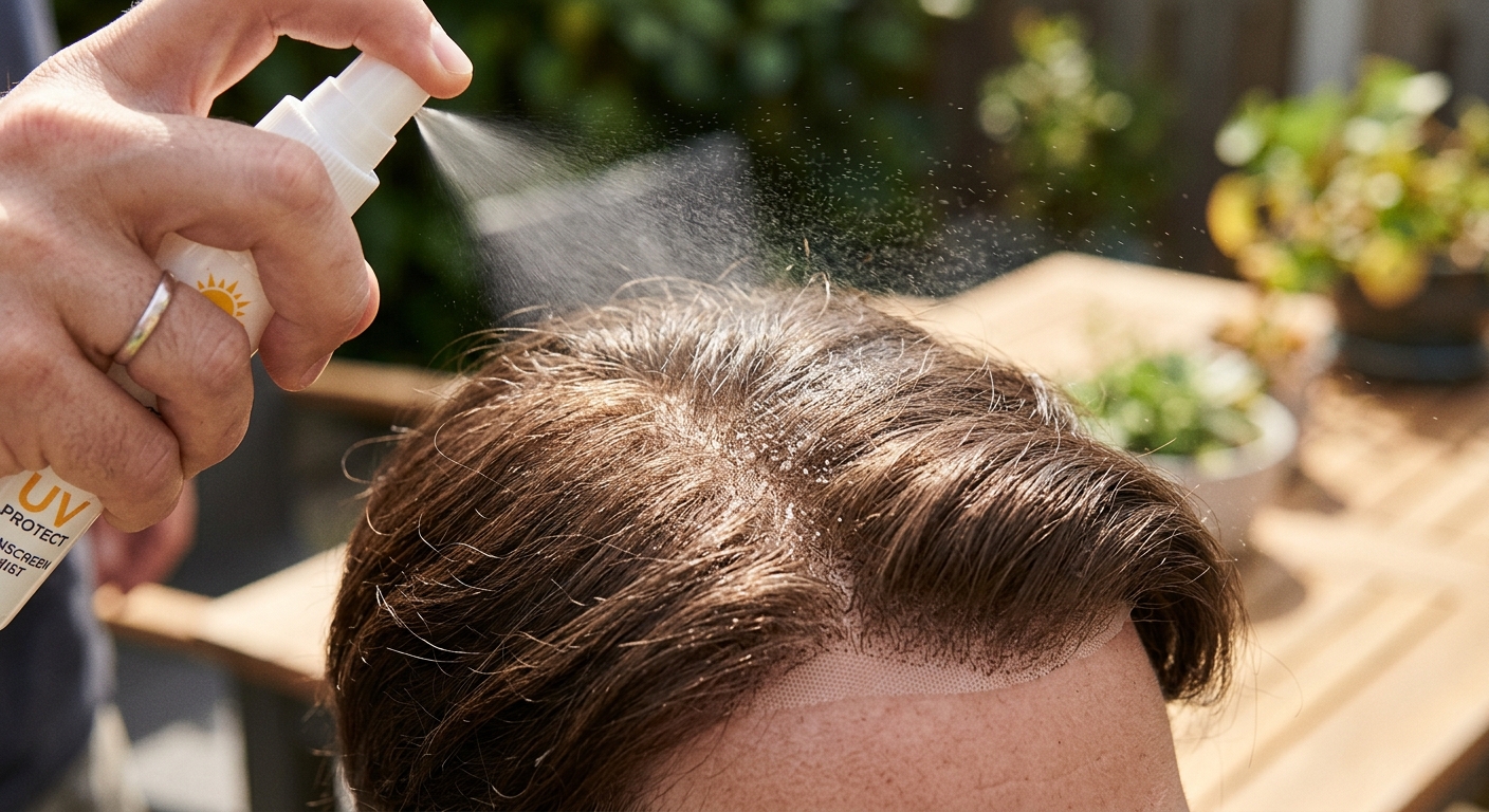 nettoyage de base prothèse capillaire